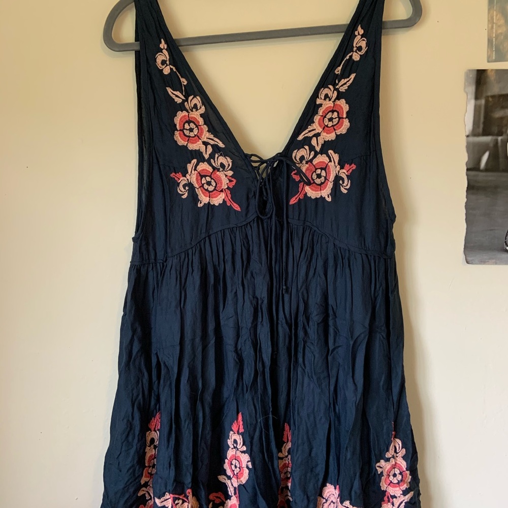 Free People Embroidered Dress